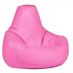 Puff Bean Bag Deri Armut Rosa Practica Hogar