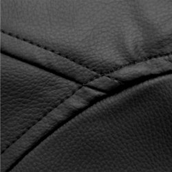 Puff Bean Bag Deri Armut Negro Practica Hogar
