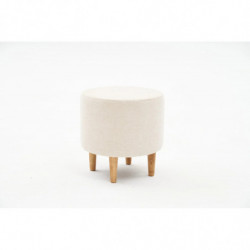 Puff Findik Gabbana 02 Crema Practica Hogar