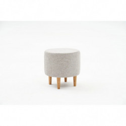 Puff Findik Gabbana 17 Blanco Practica Hogar