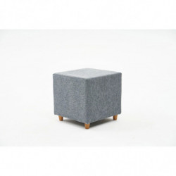 Puff Ranma Gabbana 14 Gris Practica Hogar