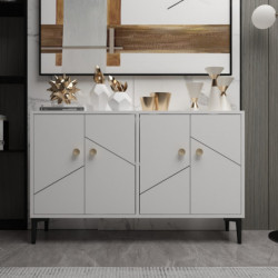 Mueble TV Cria Blanco Practica Hogar