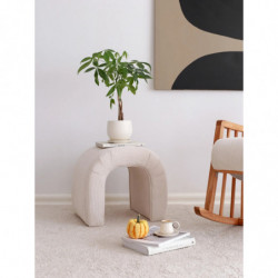 Puff Nu Fitilli Blanco Practica Hogar