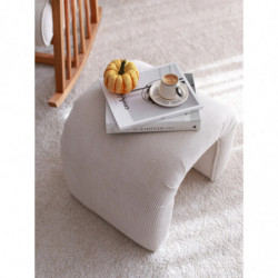 Puff Nu Fitilli Blanco Practica Hogar