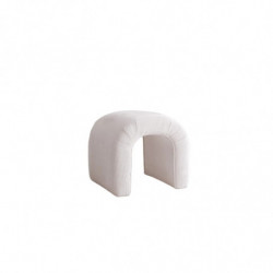 Puff Nu Fitilli Blanco Practica Hogar