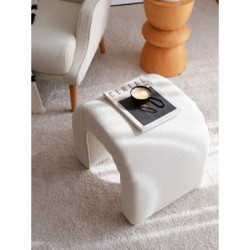 Puff Nu Teddy Crema Practica Hogar