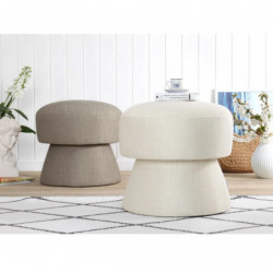 Puff Endor 7453 Crema Practica Hogar