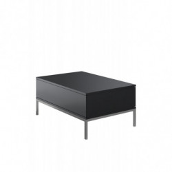 Mesa de centro Lord Antracita Plata Practica Hogar