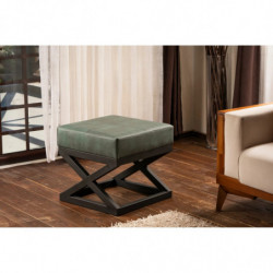 Puff Krupa Verde Practica Hogar