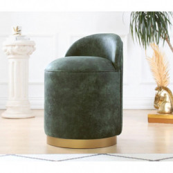 Puff Luton Verde Practica Hogar