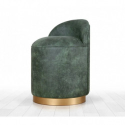 Puff Luton Verde Practica Hogar