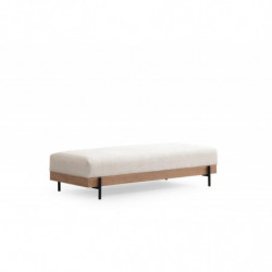 Puff Eti Roble Blanco Practica Hogar