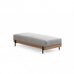 Puff Eti Roble Gris Practica Hogar