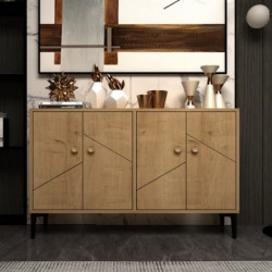 Mueble TV Cria Roble Zafiro Practica Hogar