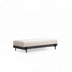 Puff Eti Negro Blanco Practica Hogar