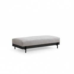 Puff Eti Negro Gris Practica Hogar
