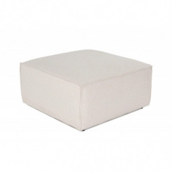 Puff Lora Blanco Practica Hogar
