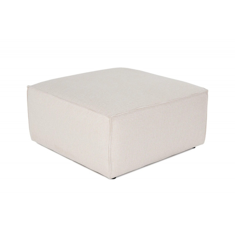 Puff Lora Blanco Practica Hogar Puff Lora Blanco Practica Hogar
