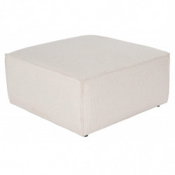 Puff Lora Blanco Practica Hogar
