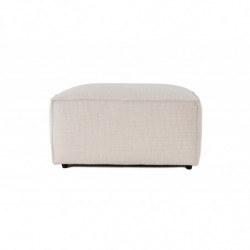 Puff Lora Blanco Practica Hogar