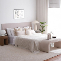 Puff Nu Bench Fitilli Blanco Practica Hogar