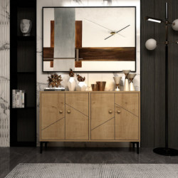 Mueble TV Cria Roble Zafiro Practica Hogar