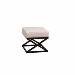 Puff Imle Beige Practica Hogar