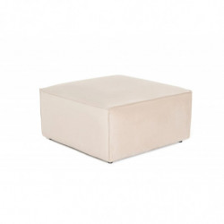 Puff Lora Crema Practica Hogar