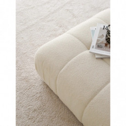 Puff Soli Blanco Practica Hogar