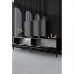 Mueble TV Lord Negro Practica Hogar