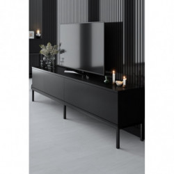 Mueble TV Lord Negro Practica Hogar