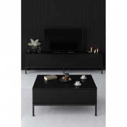 Mueble TV Lord Negro Practica Hogar