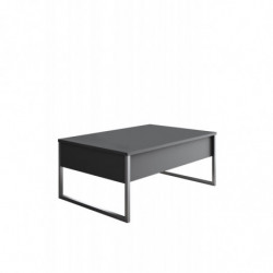 Mesa de centro Luxe Antracita Plata Practica Hogar