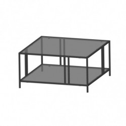 Mesa de centro Uranüs Negro Practica Hogar