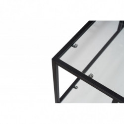 Mesa de centro Uranüs Negro Practica Hogar