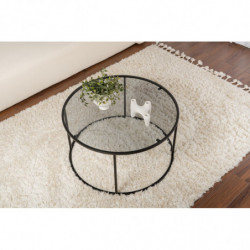Mesa de centro Startis Negro Practica Hogar