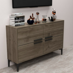 Mueble TV Ctn Nogal Practica Hogar