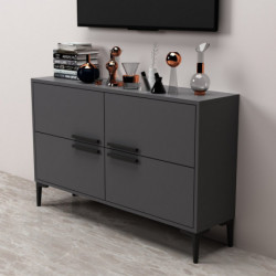 Mueble TV Ctn Antracita Practica Hogar
