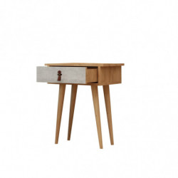 Consola Astava Roble Blanco Practica Hogar