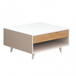 Mesa de centro Silla Roble Blanco Practica Hogar