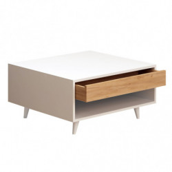Mesa de centro Silla Roble Blanco Practica Hogar