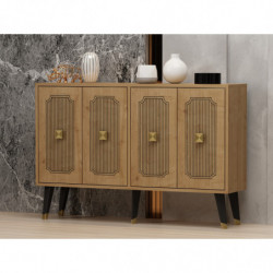 Aparador Desarı Roble Zafiro Oro Practica Hogar
