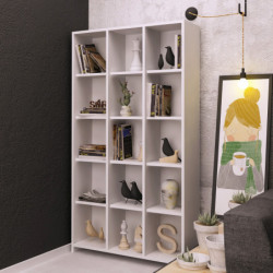 Librería Pritone Blanco Practica Hogar