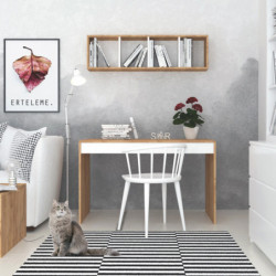 Escritorio de estudio Ertel Roble Practica Hogar