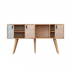 Consola Plamen Roble Blanco Practica Hogar
