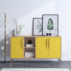 Aparador SUDER Roble Amarillo Practica Hogar