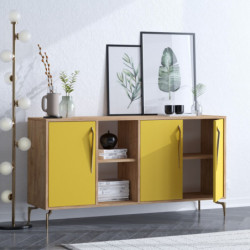 Aparador SUDER Roble Amarillo Practica Hogar