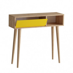 Consola ARLET Roble Amarillo Practica Hogar