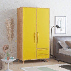 Armario CYRİA Roble Amarillo Practica Hogar