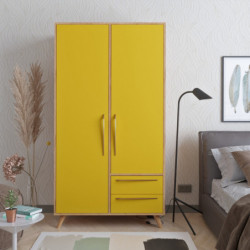Armario CYRİA Roble Amarillo Practica Hogar